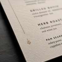 Impression personnalisée de menus de restaurants à emporter, de prospectus et de brochures