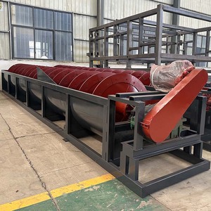 Clasificador en espiral de arena de mineral de alta eficiencia, equipo de maquinaria mineral, máquina separadora con componente de engranaje central - Product Image 1