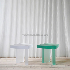 <strong>High</strong> Class Creativity Living Room Matte Green Acrylic <strong>Side</strong> <strong>Table</strong> Art Design Home Use Small Acrylic Coffee <strong>Table</strong> - Product Image 6