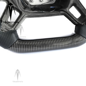 Ajuste para Land Rover <span class=keywords><strong>Defender</strong></span> Discovery Freelander Land Rover Range Rover Vogue l405 Discovery 4 volante de fibra de carbono - Product Image 5