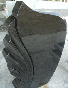 מצבת קבר מאבן גרניט שחורה בסגנון אירופאי - Product Image 5