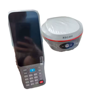 Receiver GPS RTK Kolida K60 PRO Berkualitas Tinggi Model Terbaru dengan Kamera Laser IMU 1698 Saluran Efisien untuk Survei Tanah