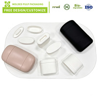 Boîtes en pulpe de papier biodégradables écologiques, emballages durables pour déodorant solide