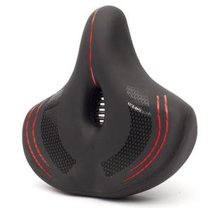Coussin de <span class=keywords><strong>selle</strong></span> de vélo <span class=keywords><strong>VTT</strong></span>, <span class=keywords><strong>selle</strong></span> de vélo de tourisme, <span class=keywords><strong>large</strong></span> et épaisse, siège de vélo électrique - Product Image 1