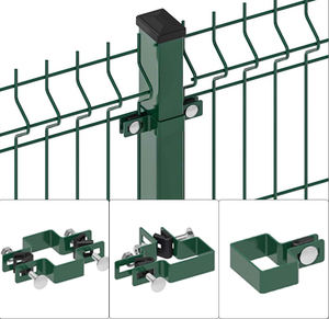 Malla de Alambre Curva 3D Recubierta de PVC de Alta Calidad para Cercas de Jardín, en Oferta - Product Image 4