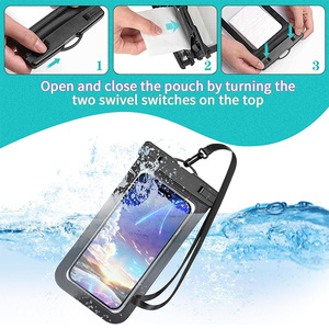 เคสโทรศัพท์กันน้ำแบบกำหนดเอง IPX8 ซองใส่โทรศัพท์มือถือกันน้ำสำหรับกิจกรรมกลางแจ้ง - Product Image 4