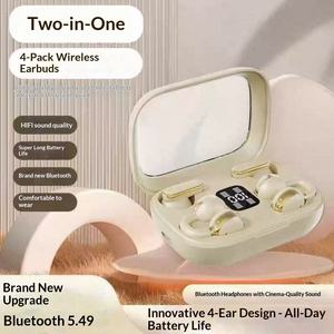 Auriculares inalámbricos Bluetooth de doble oído OWS con clip, deportivos, con cancelación de ruido. - Product Image 4