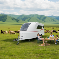 Caravanes de camping modernes en aluminium léger, profilées, pour camping-cars, remorques de voyage tout-terrain et caravanes de camping