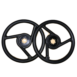 Vô lăng PU 360mm có núm xoay, vô lăng máy kéo, xe go-kart, xe buýt, xe tải, xe công trình - Product Image 2