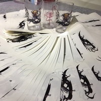 Papel de Transferencia Láser para Tazas de Plástico/Metal, Cerámica, Papel de Transferencia Térmica Tamaño A4