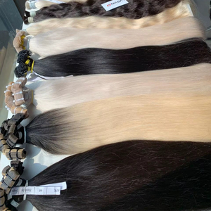 แฮร์วี่เทปสำหรับต่อผมมนุษย์แท้ทุกสีผมแบบตรงชาวเวียดนาม - Product Image 1