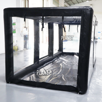 Couverture de voiture géante portable hermétique pour l'extérieur, abri de garage, tente gonflable, vitrine de voiture pour voiture