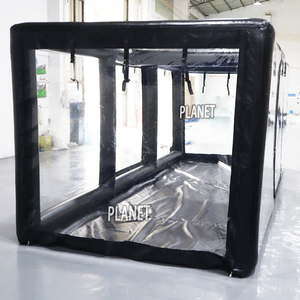 Couverture de voiture géante portable hermétique pour l'extérieur, abri de garage, tente gonflable, vitrine de voiture pour voiture - Product Image 5
