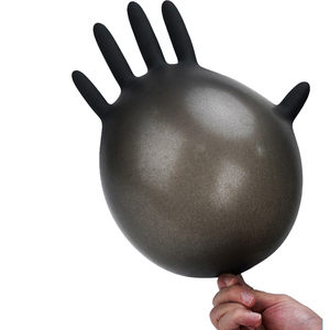 Gants industriels noirs d'examen jetables 3Q Gants médicaux chirurgicaux en <span class=keywords><strong>nitrile</strong></span> de 12 pouces à usage unique de haute qualité - Product Image 2