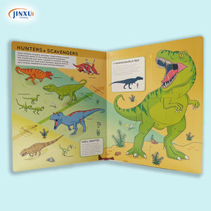 Conception de forme étrange en gros personnalisée, motif pour enfants, service d'impression de livres en carton à rabat en couleur - Product Image 4