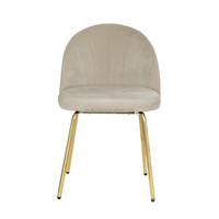 Chaise de salle à manger DLC-R827C moderne simple maison restaurant nordique lumière chaise de luxe chaise en cuir souple dos