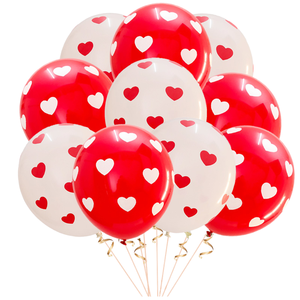 Ballon en latex imprimé en 1 couleur, logo personnalisé, 12 pouces, prix bas, écologique, pour décoration de fête d'anniversaire, de mariage, de fête - Product Image 1
