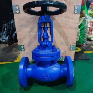 Válvula de cierre manual con bridas de hierro fundido ASME B16.34 ANSI 150LB OEM para agua y aceite DN15-200 con asientos de acero inoxidable, media presión - Product Image 2