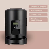 2L TuYa APP Distributeur automatique de nourriture pour chats, adapté aux chats et chiens, alimentation à distance, camping en plein air