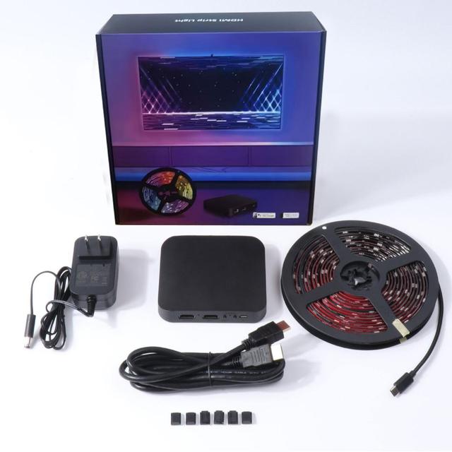 WiFi Smart Ambient Lighting TV Backlight Strip Lights KitAlexa Voice Google Assistant Control