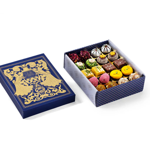 Paperboard Luxury Divided <strong>Chocolate</strong> <strong>Box</strong> <strong>with</strong> Gold <strong>Insert</strong> <strong>Chocolate</strong> <strong>Box</strong> Gift Packaging - Product Image 6