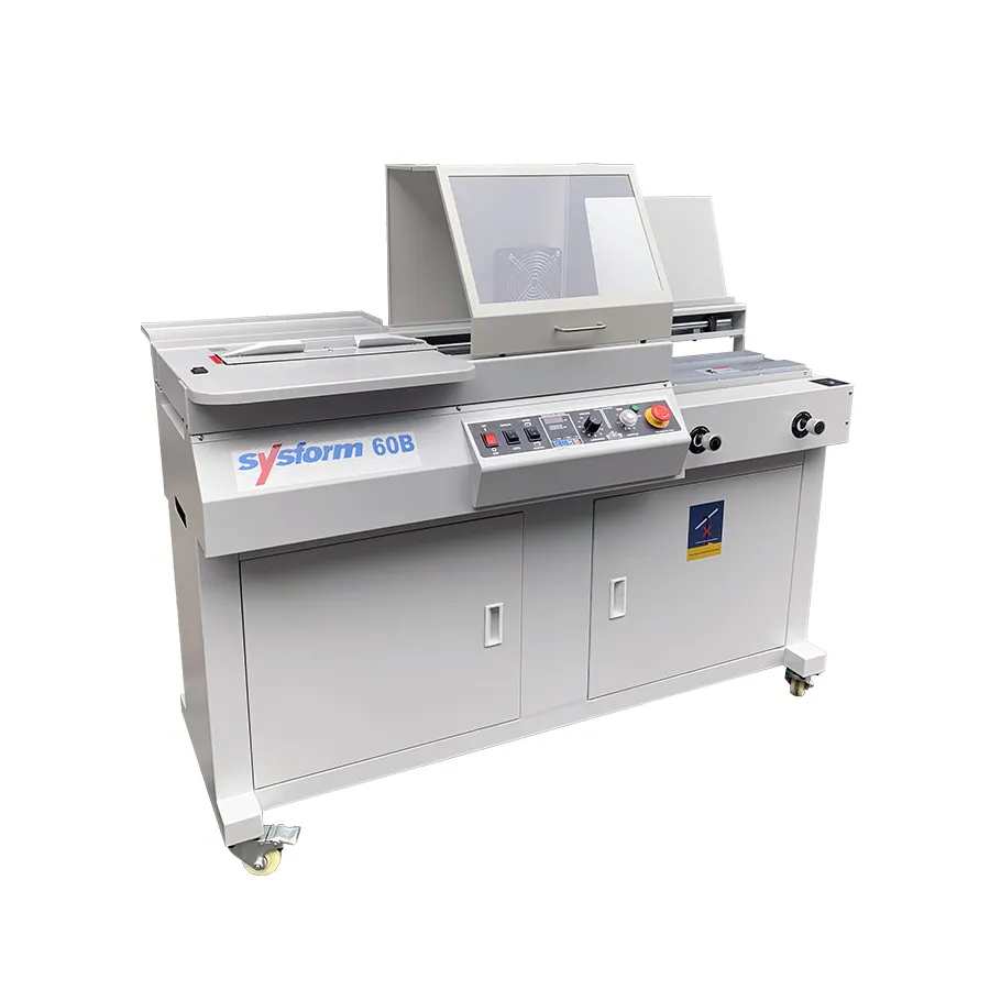 Sysform 60B Professional Book Binding Machine With Side Glue A3 Hot Melt Glue Binding Machine