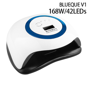 เครื่องอบเล็บ BLUEQUE V1 168W กำลังสูง 42 LEDs พื้นที่กว้าง อบแห้งเร็ว รองรับปลั๊ก US/UK/EU/AU สำหรับมืออาชีพ - Product Image 2