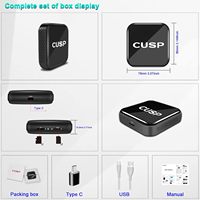 Boîtier intelligent Android pour CarPlay filaire OEM Qualcomm 6115 6225 8 Go 128 Go Adaptateur multimédia automobile AI
