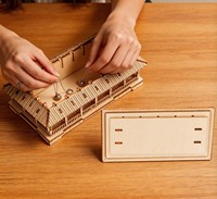 Rompecabezas 3D de Madera Personalizado, Modelo de Arquitectura de Torre Antigua, Regalo para Coleccionistas de Historia