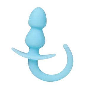 フルシリコンドッグテールアナルバットプラグスーパーロングブラックカラーアスプラグセックスロールプレイアナルプラグゲイ用 - Product Image 4