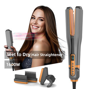 Pelurus Rambut untuk Alat Penataan Rambut Rumah Tangga Multi Styler Plasma Flat Iron Pengering Rambut Pelurus Rambut Basah ke Kering Aliran Udara - Product Image 6