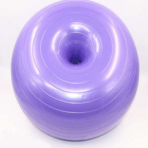 ลูกบอล PVC สร้างความสมดุลให้กับพิลาทิสสำหรับออกกำลังกายในยิมฟิตเนสโยคะออกกำลังกายโลโก้แบบกำหนดเอง - Product Image 3