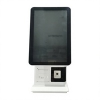 Kiosque de commande en libre-service avec écran tactile de 15,6 pouces, système d'exploitation Android ou Windows, avec imprimante thermique de 58 mm