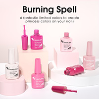 Venalisa Nouvelle Trousse Complète de Vernis Semi-Permanent Gel 6 Pièces/Kit Manucure Kit Cadeau Personnalisable OEM pour Votre Marque