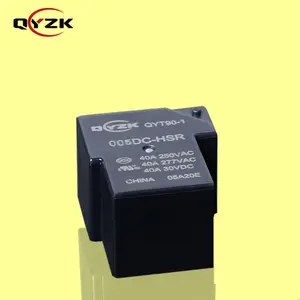relay 5v 40 a 5V Voltage SPST-NO Rating Load 40AMP 250VAC 40A 30VDC 4 Pins 0.9W Alternative To T90 PCB Power Relay