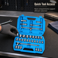 Jeu de clés à cliquet multifonctionnelles de 32 pièces, engrenage à 72 dents, kit d'outils d'entretien automobile