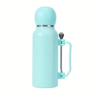 New Trending 1300ML Stainless Steel Portable Insulated Thermos With Filter Straw for Back to School Camping <b>Hot</b> <b>Drinks</b> - Product Image 5