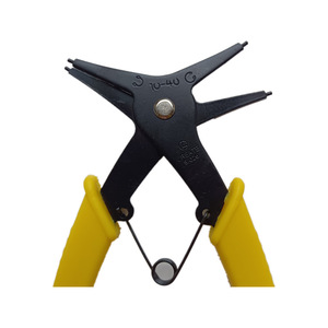 Pince à circlips 1/2 po de largeur de mâchoire, à pointe lisse, pour circlips internes et externes, outil de mesure impériale - Product Image 4