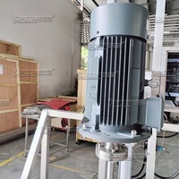 Sipuxin Nouvel équipement de dispersion à haut cisaillement pour la production de cosmétiques Mélangeur de réservoir IBC semi-automatique en acier inoxydable