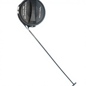 Pour Chevrolet Cadillac Buick, couvercle intérieur en plastique noir, joint de bouchon de réservoir de carburant, 20915842 GT330 - Product Image 1