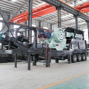 Estación de Trituración Móvil con Trituradora de Mandíbula, Impacto y Cono para Planta de Producción de Roca, Hormigón, Mineral y Agregados - Product Image 5