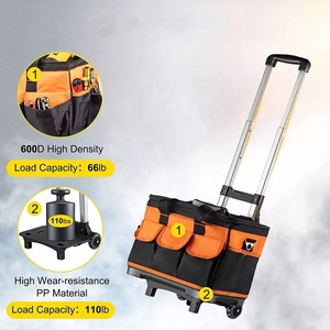 Túi Đựng Dụng Cụ Tote Tùy Chỉnh Túi Đựng Dụng Cụ Lăn Sức Chứa Lớn Bánh Xe Đẩy Túi Đựng Dụng Cụ Xe Đẩy Điện Ba Lô - Product Image 2