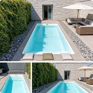 Calidad superlativa Mejores ventas 20 pies Spa 15 pies Suelo al aire libre 10m Fibra de vidrio duradera 40 pies Contenedor de envío Piscina - Product Image 6