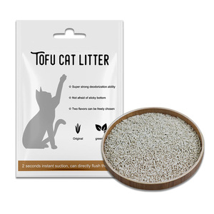 Arena para Gatos YOZA de Tofu, Biodegradable, de Aglutinación Rápida, Fuerte Control de Olores, Ecológica, Libre de Polvo, Empaque a Granel, Cáscara de Guisante Soluble - Product Image 2