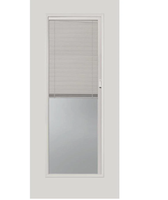 Porte intérieure moderne en vitrage isolant (IGU) avec stores intégrés et cloisons réglables manuellement pour villa et salle de bain