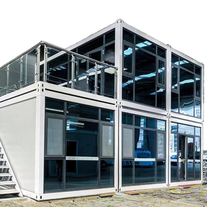Xách tay 20ft 40ft prefab thép văn phòng container nhà căn hộ phòng tắm xây dựng khách sạn nhà làm bánh sandwich Bảng điều khiển hiện đại - Product Image 6