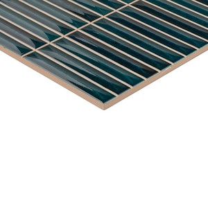 Piastrelle Decorative Blu Medina 12x12 Pollici, Ceramica Lucida per Pareti e Pavimenti, Design Moderno per Interni - Product Image 3