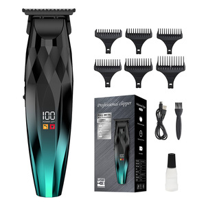 Tondeuse professionnelle sans fil à lame en T réglable, machine à couper les cheveux pour hommes, tondeuse rechargeable Wk-1071, mini, faible bruit - Product Image 6