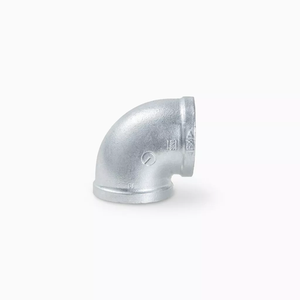 Codos 90 °   Codos reductores de hierro maleable con banda de 90 grados °   Tapa de Alta Presión Galvanizada en Caliente Marca G TSP - Product Image 1