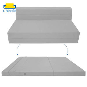 Unisofa Sofá Cama de 3 Asientos para Sala de Estar, Sofá Grande Convertible Lavable para Perros, Cama de Espuma Viscoelástica para Perros, Sofá Cama Plegable para Espacios Pequeños - Product Image 5